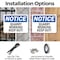 Signmission Quarry Workings Keep Out! OSHA Notice Sign, Plastic, 14in W x 10in L, 2PK OS-2PACK-NS-P-1014-L-17947 - alternate 7